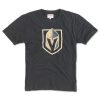 Vegas Golden Knights Black Brass Two Tacks T-Shirt