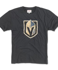 Vegas Golden Knights Black Brass Two Tacks T-Shirt
