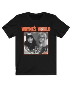Waynes World retro movie tshirt