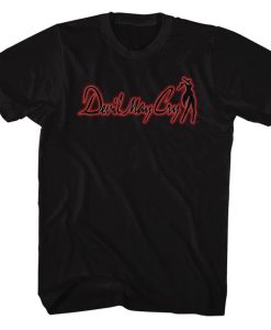 Devil May Cry Logo Black Adult T-Shirt