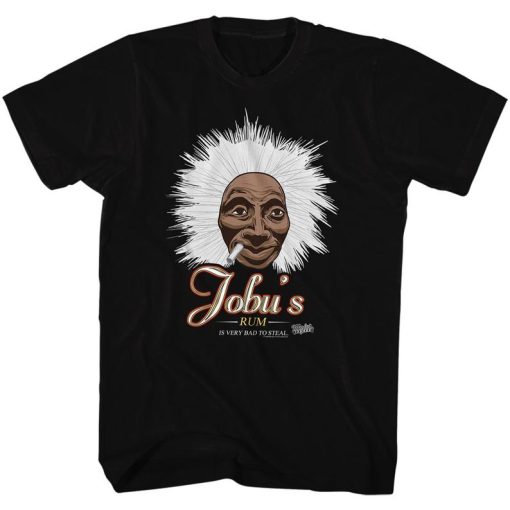 Major League Jobu's Rum Black Adult T-Shirt