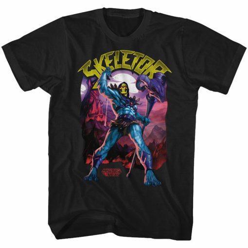 Masters Of The Universe Skeletor Black T-Shirt