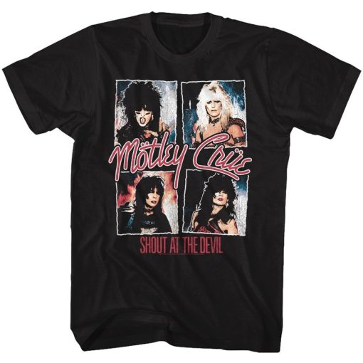 Motley Crue Shout at the Devil Black Classic Adult T-Shirt