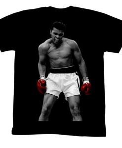 Muhammad Ali Again Black Adult T-Shirt