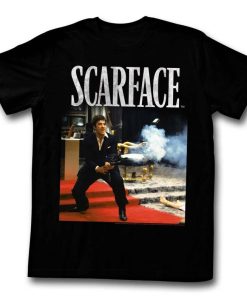 Scarface Hello Friend Black T-Shirt