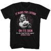 Silence of the Lambs Lotion Black Adult T-Shirt