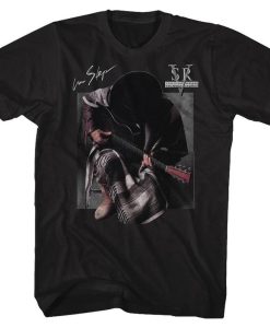 Stevie Ray Vaughan In Step Black Adult T-Shirt