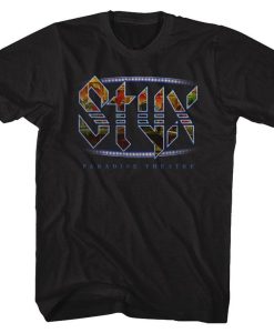 Styx Paradise Theatre Black Adult T-Shirt