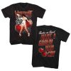 Warrant Cherry Pie Double Sided Black Adult T-Shirt