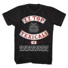 ZZ Top Texicali Black Adult T-Shirt