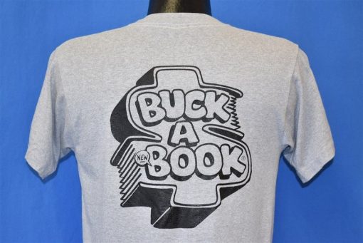 80s Buck a Book Dollar Sign t-shirt Back