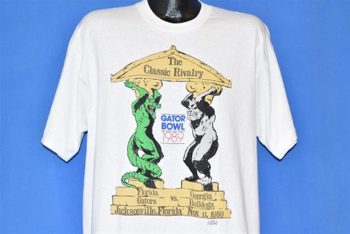 Gator Bowl 1989 Florida Georgia Bulldogs Classic Rivalry College Football t-shirt