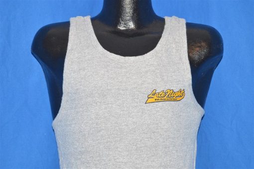 80s Late Night with David Letterman Tank Top t-shirt