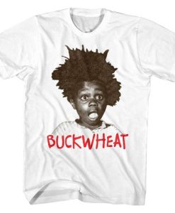 Buckwheat Buckwheat White Adult T-Shirt
