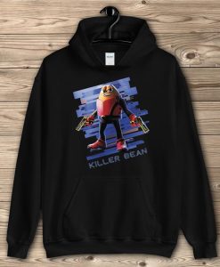 Killer Bean Hoodie Steel Design - Official Killer Bean Merch Unisex