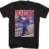 Scarface Railing Shot Black T-Shirt