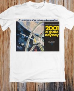 2001 A Space Odyssey 1960s Retro Movie Poster Unisex T Shirt