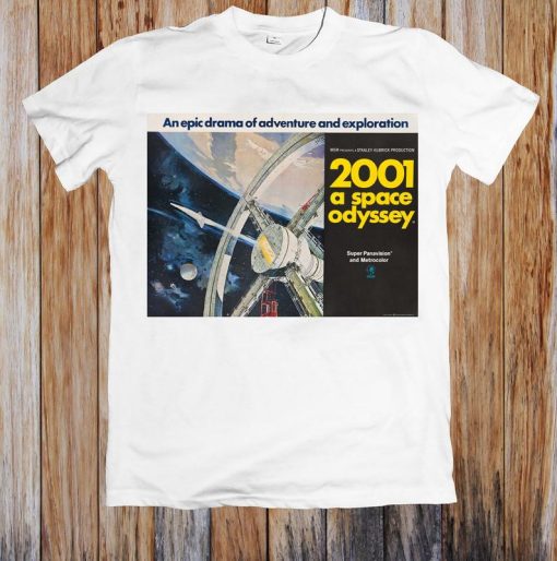 2001 A Space Odyssey 1960s Retro Movie Poster Unisex T Shirt