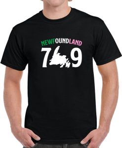 Black Republic Of Newfoundland 709 T Shirt