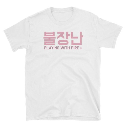 Blackpink Playing With Fire Short-Sleeve Unisex T-Shirt