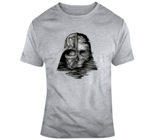 Darth Vader Skull Deathstar T Shirt