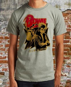 David Bowie 1972 World Tour T-shirt