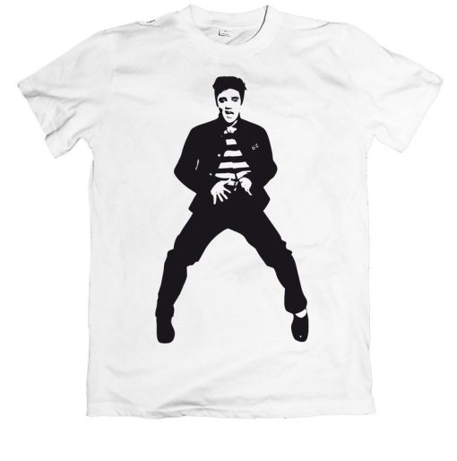 Elvis Presley in Jailhouse Rock Retro Unisex T Shirt