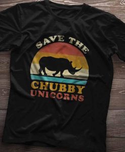 Funny chubby unicorn Tshirt