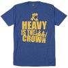 Heavy is the Head that Wears the Crown monarch King Kong Beast CrossFit Champs Champions Best of the Best Winner success hero tee t shirt
