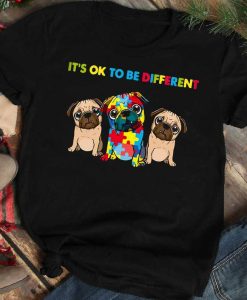 It's Ok To Be Different Autism Awareness T-Shirt Unisex