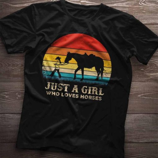 Just a Girl Who Loves Horses TShirt