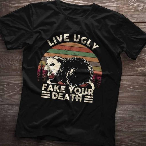 Live Ugly Possum T-Shirt