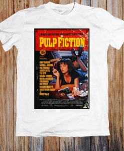 Pulp Fiction 1990s Retro Movie Poster Unisex T Shirt