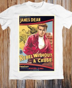 Rebel Without A Cause 1950s Retro Vintage Movie Poster Unisex T Shirt