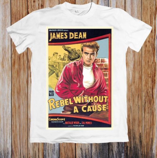 Rebel Without A Cause 1950s Retro Vintage Movie Poster Unisex T Shirt