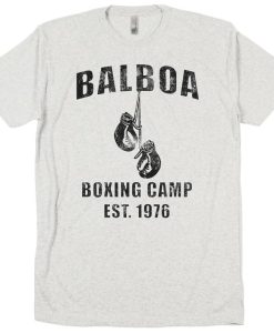 Rocky Balboa boxing camp 1976 1 2 3 4 5 6 I II III IV V Apollo Creed Clubber Lang boxing ufc crossfit wod training gym soft style t shirt