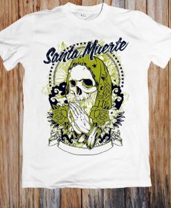 Santa Muerte Holy Death Unisex T Shirt