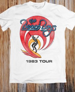 The Beach Boys 1983 Tour Rock Punk Hipster Unisex T Shirt
