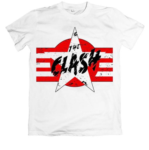 The Clash Punk Rock Joe Strummer London Calling Retro Unisex T Shirt