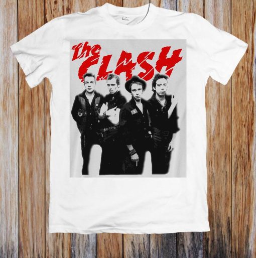 The Clash Should I Stay or Should I Go Joe Strummer London Calling 80s Rock Punk Retro New Wave T Shirt