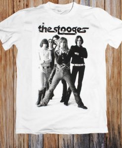 The Stooges Iggy Pop Proto Punk Retro Rock Band Unisex T Shirt