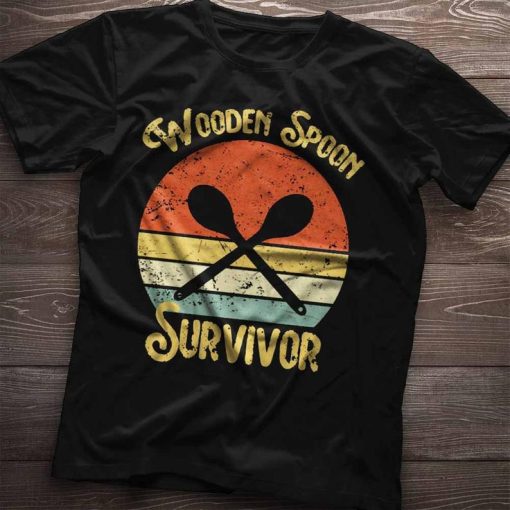 Wooden Spoon Survivor Mens Tshirt