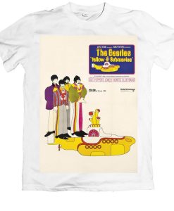 Yellow Submarine 1960s Retro Movie Poster Unisex T Shirt