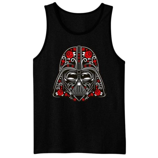 Darth Vader Tank Top, Dia De Los Muertos, Star Wars T-Shirt, Men's & Women's Tank Top, Dark Side - Copy