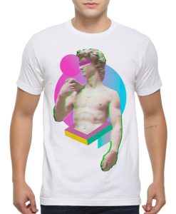 David by Michelangelo Modern Art T-Shirt