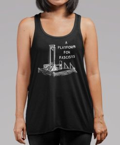 Guillotine A Platform for Fascists Tank Top