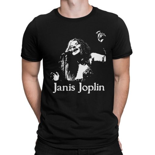 Janis Joplin Black T-Shirt