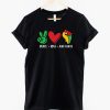 Juneteenth T-Shirt, Peace Love Juneteenth Shirt