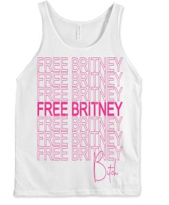 Save Britney Free Britney Unisex Tank top