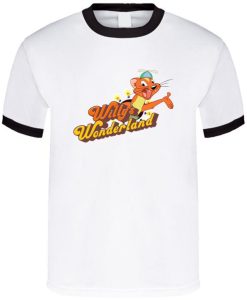 Willys Wonderland Movie Logo Nicholas Cage Black Ringer T Shirt